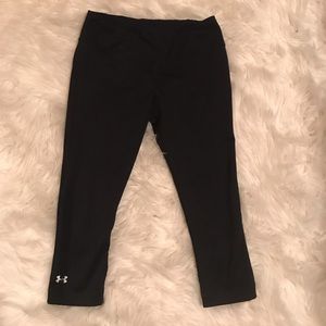 Black Under Armour Capris